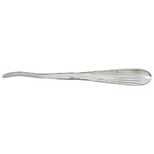MILTEX CREGO Periosteal Elevator, 8" (20.3 cm), slightly curved blade 7 mm. MFID: 27-752