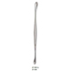 MILTEX VOLKMAN Bone Curette 7-3/4" (197mm), Double-Ended, Oval and Round Cup, 9.1x16.5mm and 11mm diameter. MFID: 27-928