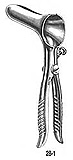 MILTEX PRATT Rectal Speculum, 7-1/2" (190mm), Blades 3-3/8" (87mm) Deep x 1" (25mm) Wide. MFID: 28-1