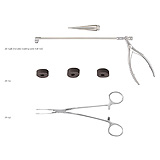 MILTEX McGivney Hemorrhoidal Ligator Set: contains ligator, loading cone, o-rings ( pack of 100) and grasping forceps. MFID: 28-154A