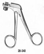 MILTEX Ring Handle (fitting YEOMAN & TURRELL Biopsy Forceps nos. 28-300 to 28-330 ). MFID: 28-340