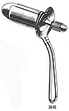 MILTEX FANSLER Operating Speculum, 2-3/8" (60mm) Long x 1-3/8" (35mm), Outer Diameter, Slotted Tube. MFID: 28-50
