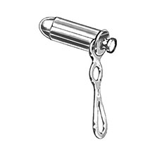 MILTEX CHELSEA EATON Anal Speculum, Large, 2-3/4" (70mm) Long x 1-1/8" (30mm), Outer Diameter. MFID: 28-80