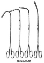 MILTEX RANDALL Kidney Stone Forceps, 7-3/4" (198mm), three quarter curved. MFID: 29-288