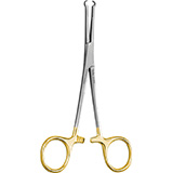 MILTEX No Scalpel Vasectomy Ring Clamp, 5-1/2" (140mm). MFID: 29-805