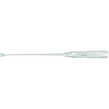 MILTEX SIMS Uterine Curette, 11" (27.9 cm), sharp blades on malleable shank, size 00. MFID: 30-1205-0
