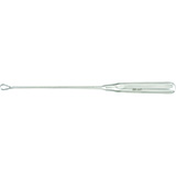 MILTEX SIMS Uterine Curette, 11" (27.9 cm), sharp blades on malleable shank, size 2. MFID: 30-1205-2