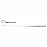 MILTEX HEANEY Uterine Biopsy Curette, 9-3/4", Serrated Loop. MFID: 30-1385