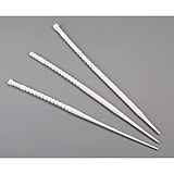 MILTEX Reusable Cervical OS Dilator, Set of 3 contains 1 of ea: OS Locator, Canal Dilator, Fundus Sound, PTFE, 8-1/2" (215mm). MFID: 30-3000