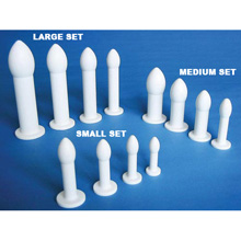 MILTEX Silicone Vaginal Dilator Set, Small Set (4 Small Sizes). MFID: 30-3003