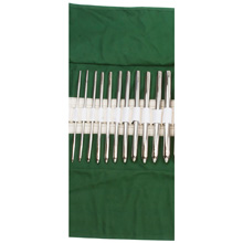 MILTEX HEGAR Uterine Dilators, 7-1/4” (185mm), single end, Set of 14 In Khaki Roll, sizes 4 to 17 mm. MFID: 30-515