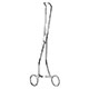 MILTEX KAHN Tenaculum Forceps, 9-1/2" (24.1 cm), angled jaws & bent shank. MFID: 30-970