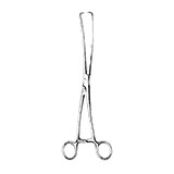 MILTEX DUPLAY Uterine Tenaculum Forceps, 11" (27.9 cm), double curved. MFID: 30-975