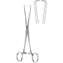 MILTEX BARRETT Uterine Tenaculum Forceps, 7-1/4" (18.4 cm), straight. MFID: 30-985