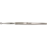 MILTEX PIFFARD DERMAL Curette, 5-5/8" (142mm), oval, size 1: 3mm x 3.8mm, narrow handle. MFID: 33-16-1