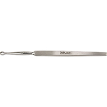 MILTEX PIFFARD DERMAL Curette, 5-5/8" (142mm), oval, size 1: 3mm x 3.8mm, narrow handle. MFID: 33-16-1