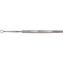 MILTEX FOX DERMAL Curette, 5-5/8" (142.5mm), round, 6 mm diameter. MFID: 33-2