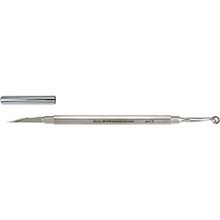 MILTEX GREG Comedone Extractor, Cup Expressor and Replaceable No. 65 Lancet Blade, 4-1/4". MFID: 33-215