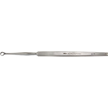 MILTEX FOX DERMAL Curette, 5-5/8" (142.5mm), round, 4mm diameter. MFID: 33-4