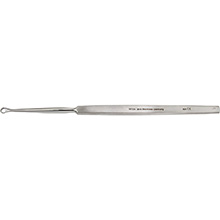 MILTEX FOX DERMAL Curette, 5-5/8" (142mm), round, 3mm diameter. MFID: 33-5