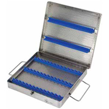 MILTEX Micro Instrument Case 8-1/2" X 8-1/4" X 1-1/4" (219.2 X 206.5 X 31.75mm). MFID: 3-570