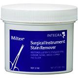 MILTEX Surgical Instrument Stain Remover, 3oz. (85 G) plastic jars. (case of 12). MFID: 3-740