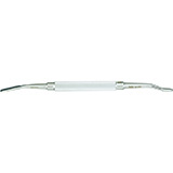 MILTEX MILLER Bone File, 7-1/4" (182mm), no. 64, double-ended, 5.2mm wide and 4.5mm wide, plain serrations. MFID: 40-1375