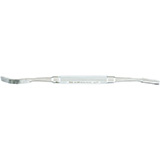 MILTEX MILLER Bone File, 7-1/2" (190mm), no. 45, double-ended, 7.2mm wide and 5.6mm wide, plain serrations. MFID: 40-1380