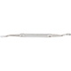 MILTEX HOWARD Bone File, 7" (180mm), no. 12A, double-ended, 5.3mm wide and 5.3mm wide, one end plain, other end cross serrated. MFID: 40-1382