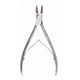 MILTEX Nail Nipper, 6-1/4" (158mm), Straight Jaws, Extra Narrow, Double Spring, Stainless Steel. MFID: 40-228