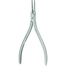MILTEX PLATYPUS Nail Pulling Forceps, 5-1/2" (140mm), Narrow Jaws, 4.2mm wide, Stainless. MFID: 40-235