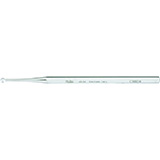 MILTEX VERUCCA Curette, 5-1/8" (129mm), round cup, 4mm diameter. MFID: 40-54
