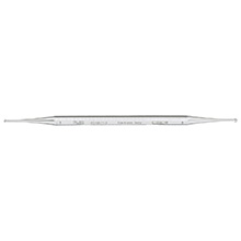 MILTEX Curette Excavator, 5-1/2" (140mm), double-ended, 1.5mm and 2.5mm diameter, with Holes. MFID: 40-58/1-3