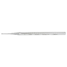 MILTEX Excavator Curette, 5" (127mm), Single-Ended, Large, 2.5mm Diameter, with Hole. MFID: 40-58/3