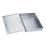 MILTEX Instrument Storage, Universal Cassette without Mat, Size: 8 x 6 x 1-3/16. MFID: 4-085000