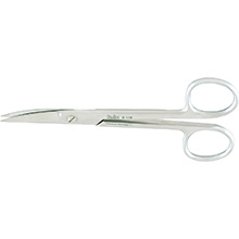 MILTEX MAYO Operating Scissors, 5-1/2", curved, heavy pattern, sharp points. MFID: 5-116