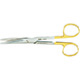 MILTEX MAYO Dissecting Scissors, 5-3/4" (145mm), Curved, Standard Beveled Blades, Carb-N-Sert. MFID: 5-122TC