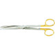 MILTEX MAYO Dissecting Scissors, 6-3/4" (172mm), Curved, Standard Beveled Blades, Carb-N-Sert. MFID: 5-126TC
