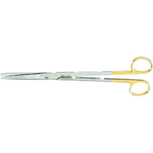 MILTEX MAYO-HARRINGTON Dissecting Scissors, 9" (230mm), Straight, Blunt/Blunt, Carb-N-Sert. MFID: 5-128TC