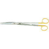MILTEX MAYO-HARRINGTON Dissecting Scissors, 9" (229mm), Curved, Blunt/Blunt, Carb-N-Sert, Tungsten Carbide. MFID: 5-130TC