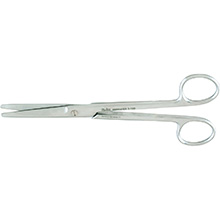 MILTEX Serratex-MAYO Dissecting Scissors, 6-3/4" (17.1 cm), straight, one serrated blade. MFID: 5-132