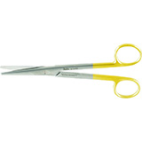 MILTEX MAYO Dissecting Scissors, 6-3/4" (17.1cm), straight, rounded blades, Carb-N-Sert, Tungsten Carbide. MFID: 5-140TC