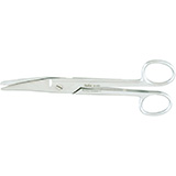 MILTEX MAYO-NOBLE Dissecting Scissors, 6-1/2" (164mm), curved, beveled blades. MFID: 5-150