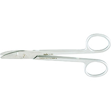 MILTEX SISTRUNK Operating Scissors, 5-1/2", slightly curved. MFID: 5-154