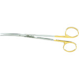 MILTEX Delicate Pattern METZENBAUM Scissors, 7" (179mm), curved, blunt points, Tungsten Carbide. MFID: 5-182A-TC