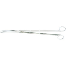 MILTEX Standard Pattern METZENBAUM-NELSON Scissors, 14-1/4" (361mm), curved, blunt points. MFID: 5-196