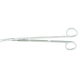 MILTEX STRULLY Dissecting Scissors, 7-3/4" (200mm), slightly curved blades with probe tips. MFID: 5-262