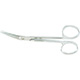 MILTEX WAGNER Plastic Surgery Scissors, 4-3/4" (12.1 cm), straight, sharp-sharp point, serrated blade. MFID: 5-282A