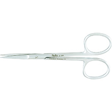 MILTEX IRIS Scissors, 4" (103mm), straight. MFID: 5-300