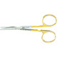 MILTEX Strabismus Scissors, 4-1/2" (115mm), Tungsten Carbide, Curved, Blunt Points. MFID: 5-314TC